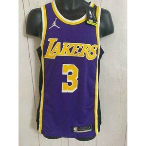 Men Nike Anthony Davis #3 LA Lakers Authentic STITCHED